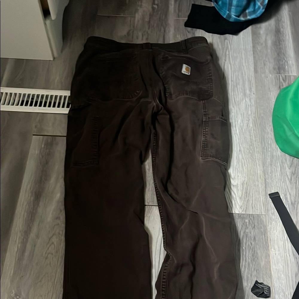 Carhartt Men's Brown Work Pants